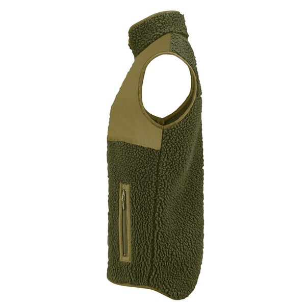 James Harvest Mens Kingsley Sherpa Fleece Gilet