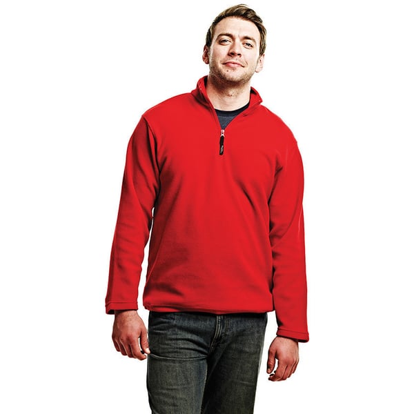Regatta Mens Micro Zip Neck Fleece Top (170 GSM)