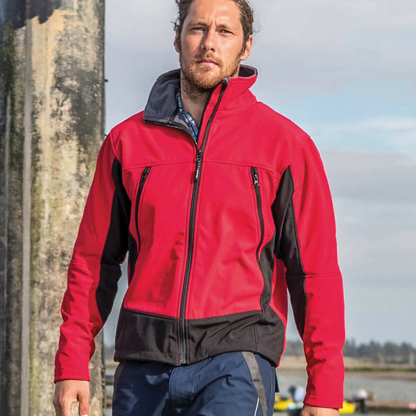 Result Softshell aktivitetsjakke til mænd, vandtæt og vindtæt