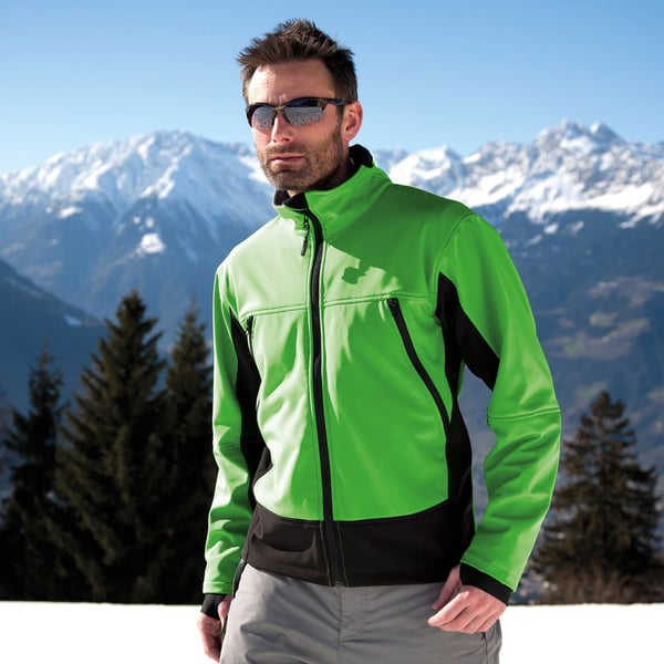 Result Miesten Softshell-aktiviteettitakki, vedenpitävä ja tuulenpitävä