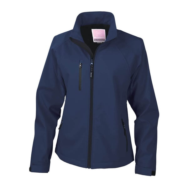 Result La Femme® 2-lags base softshell jakke med 2 lag, der kan ånde og modstå vind, til damer/kvinder