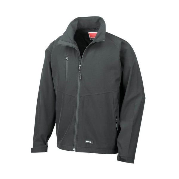Result Miesten 2-kerroksinen Base Softshell Hengittävä Tuulenpitävä Takki