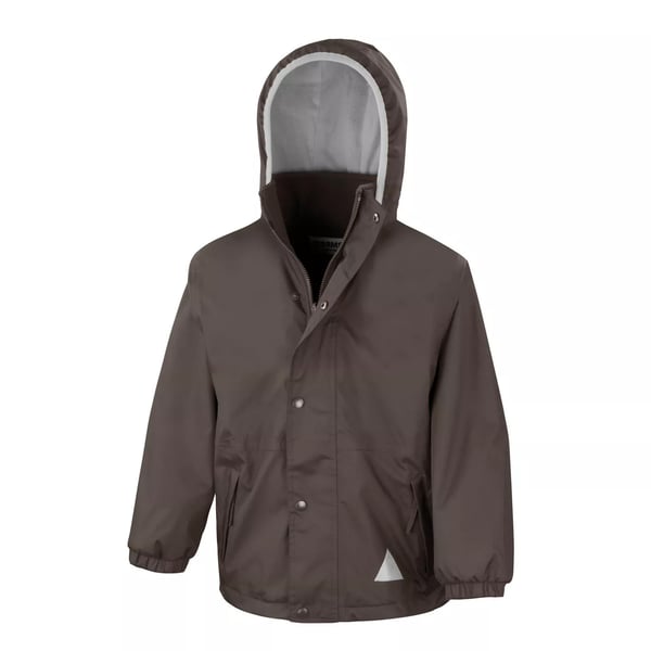 Result Childrens/Kids Reversible Storm Stuff Anti Pilling Fleece Waterproof Jacket