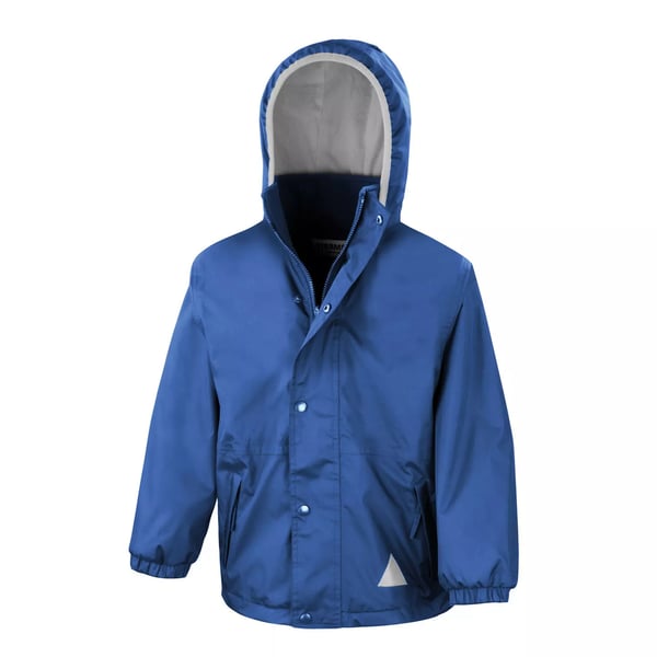 Result Childrens/Kids Reversible Storm Stuff Anti Pilling Fleece Waterproof Jacket