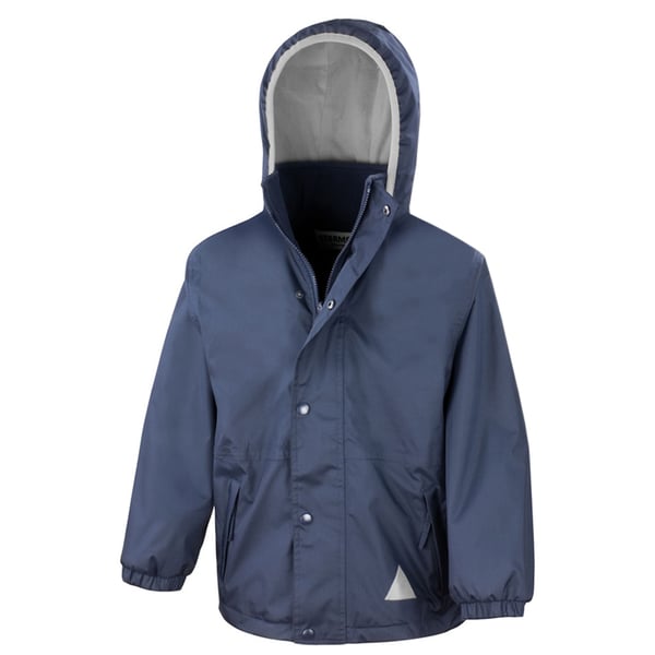 Result Childrens/Kids Reversible Storm Stuff Anti Pilling Fleece Waterproof Jacket
