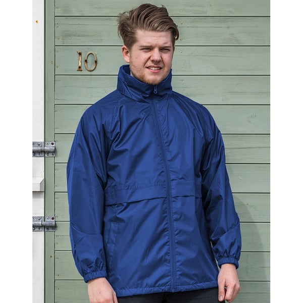 Result Mens Core Adult Windcheater Water Repellent Windproof Jacket
