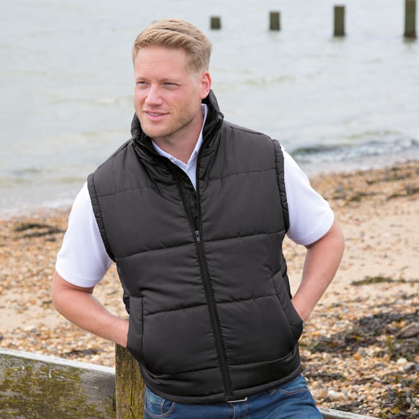Result Mens Core Bodywarmer Water Repellent Windproof Jacket