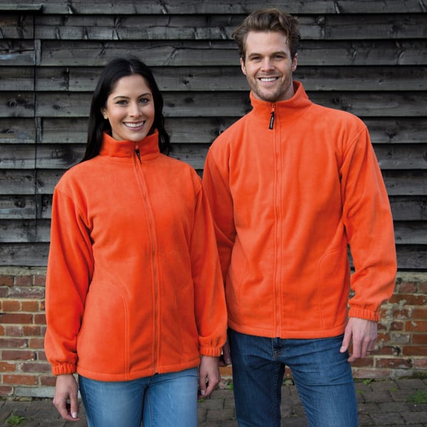 Result Herre Full Zip Active Fleece Anti Pilling jakke