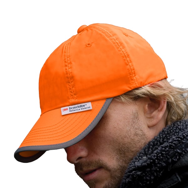 Result Unisex High-Vis Baseballkeps (3M)