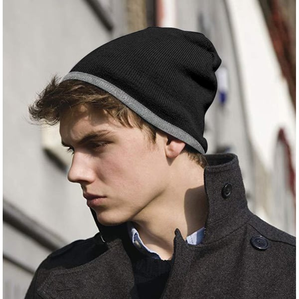 Result Unisex Reversible Fashion Fit Winter Beanie Hat