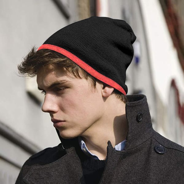 Result Unisex Reversible Fashion Fit Winter Beanie Hat
