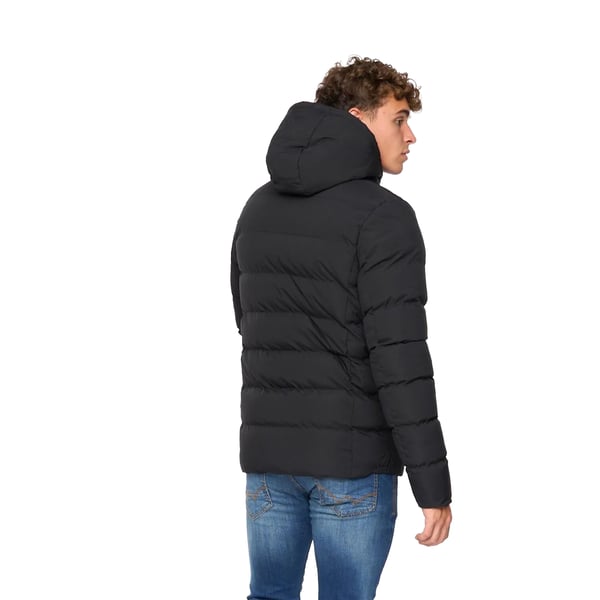 Crosshatch Mens Kampleys Embossed Padded Jacket