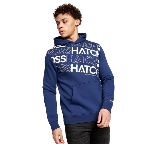 Crosshatch Mens Hensal Hoodie (Pack of 2)