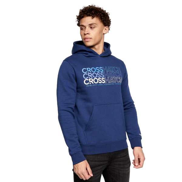 Crosshatch Mens Larmen Hoodie (Pack of 2)