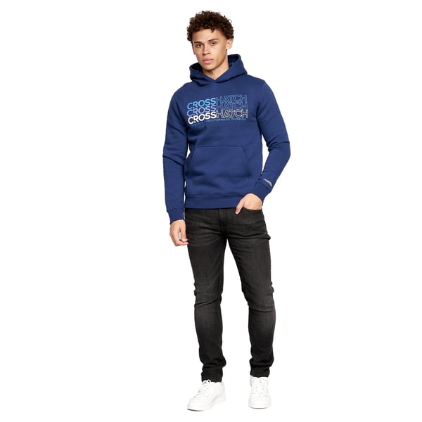 Crosshatch Mens Larmen Hoodie (Pack of 2)