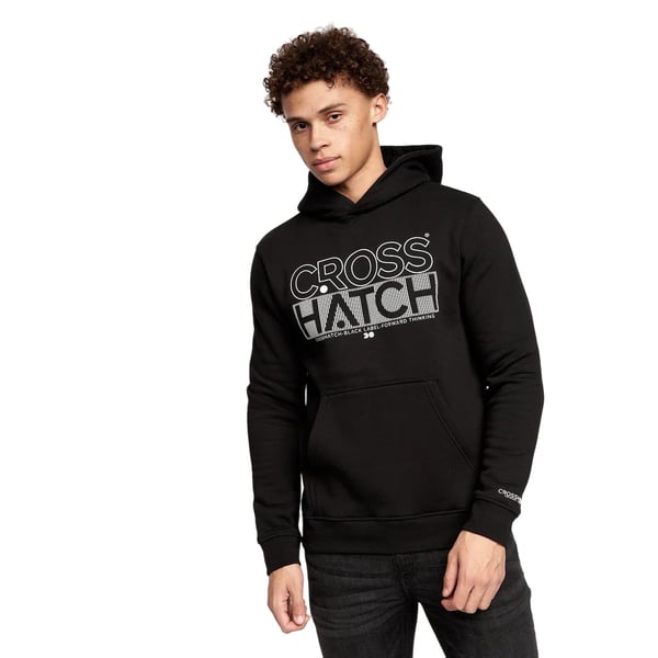 Crosshatch Mens Englow Hoodie (Pack of 2)