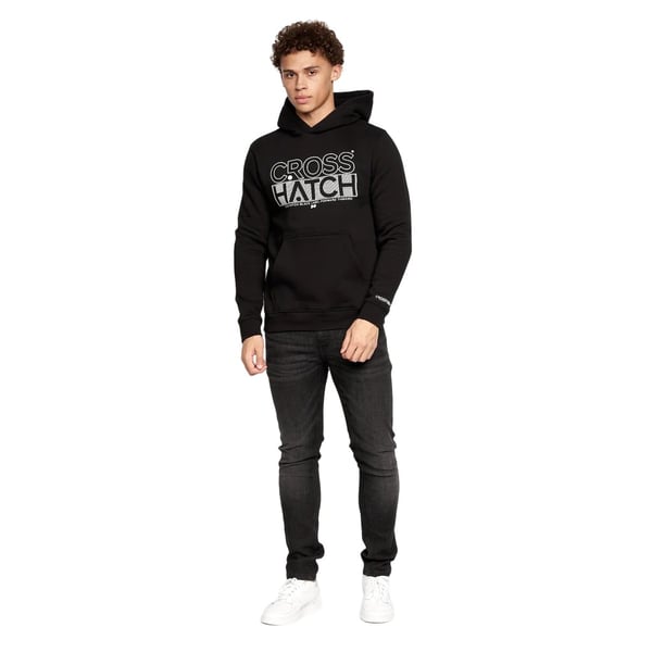 Crosshatch Mens Englow Hoodie (Pack of 2)