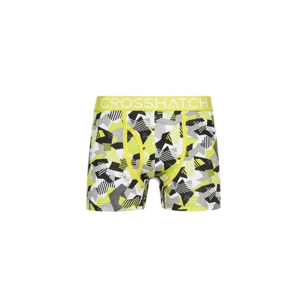 Crosshatch Mens Crystaline Boxer Shorts (Pack of 3)