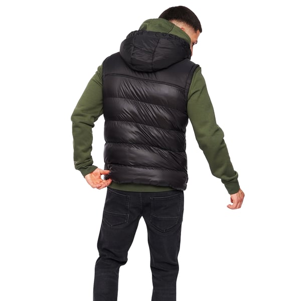 Crosshatch Mens Craystore Hooded Gilet