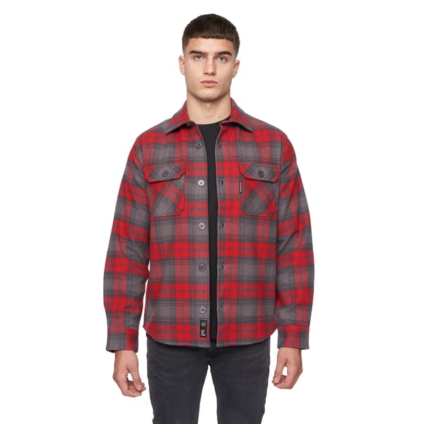 Duck and Cover Mens Willington Checked Overshirt Duck and Cover Mens Willington Checked Overshirt