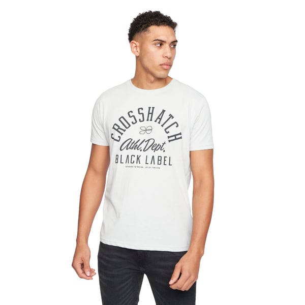 Crosshatch Mens Luckmoore Assorted Designs T-Shirt (Pack of 5)