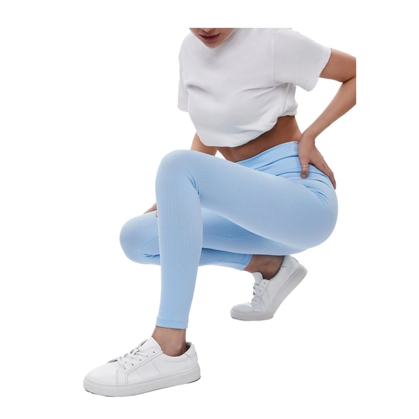 Lookus Womens/Ladies Zelal Ribbed Leggings