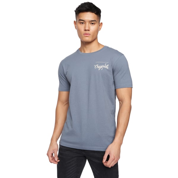 Crosshatch Mens Jackmap Assorted Designs T-Shirt (Pack of 7)