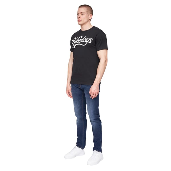 Henleys Miesten Scripthen Logo T-paita