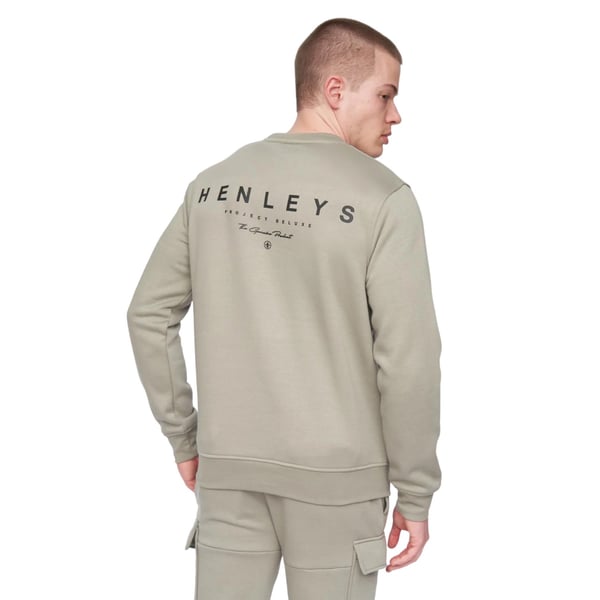 Henleys Herr Moorehen Crew Neck Sweatshirt
