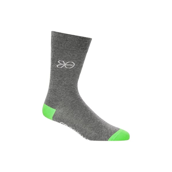 Crosshatch Mens Posical Logo Crew Socks (Pack of 5)