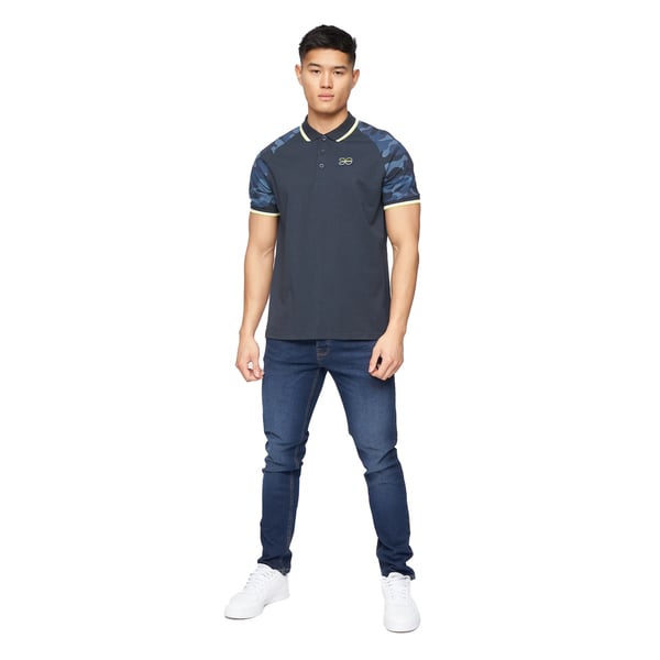 Crosshatch Miesten Cramdark Camo Poolopaita