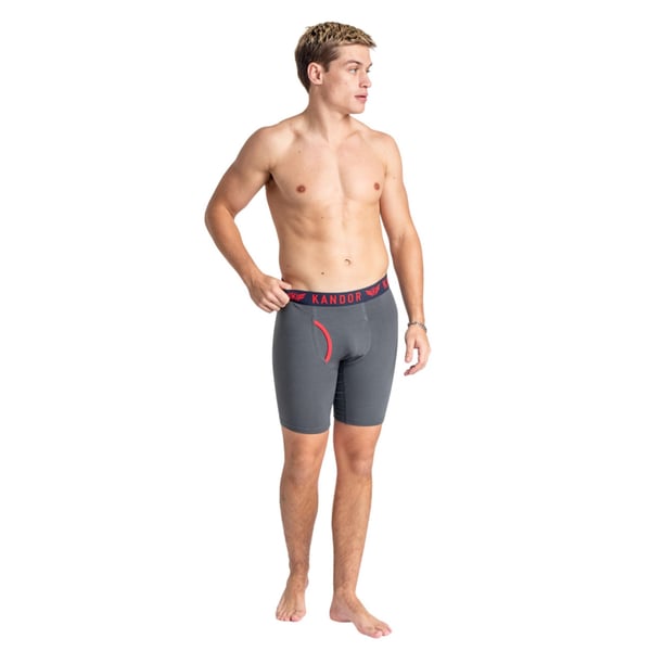 Kandor Mens Trunken Boxer Shorts (Pack of 3)