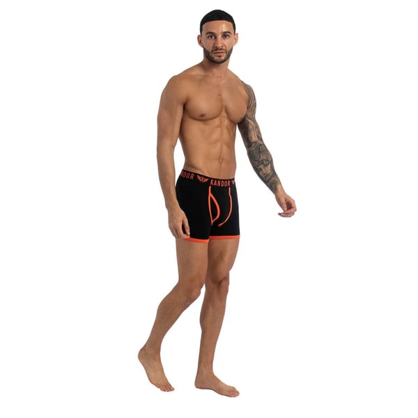 Kandor Mens Florid Boxer Shorts (Pack of 7)