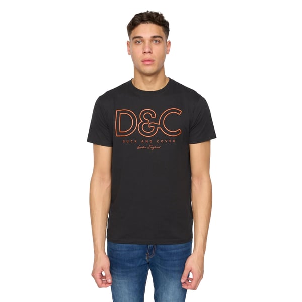 Duck and Cover Mens Corsure Assorted Designs T-Shirt (Pack of 5)