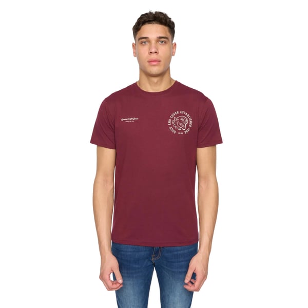 Duck and Cover Mens Corsure Assorted Designs T-Shirt (Pack of 5)