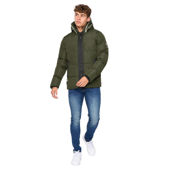 Crosshatch Mens Sandbox Hupullinen Takki