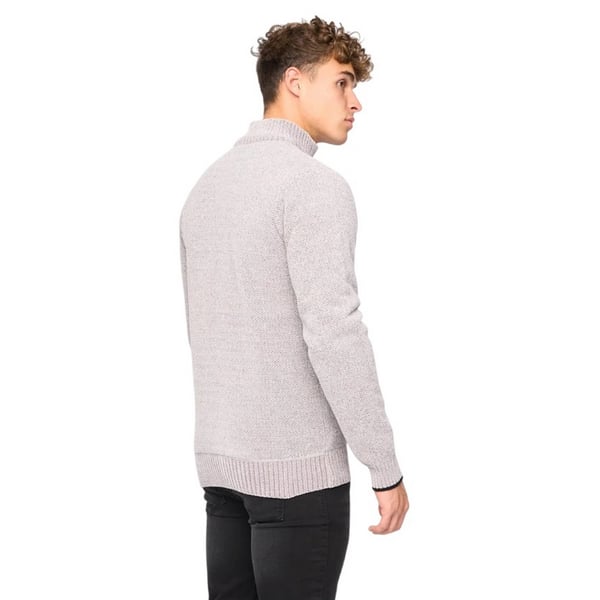 Bewley & Ritch Mens Gladstone Knitted Funnel Neck Sweatshirt