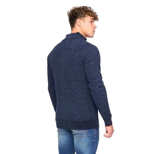 Bewley & Ritch Mens Gladstone Knitted Funnel Neck Sweatshirt