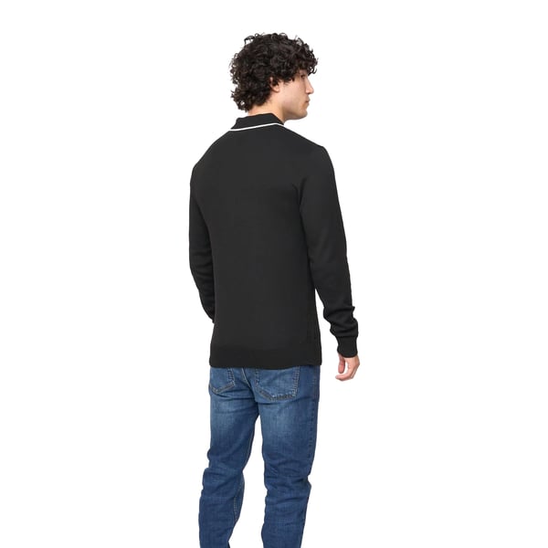Bewley & Ritch Mens Ambrosden Knitted Polo Neck Jumper