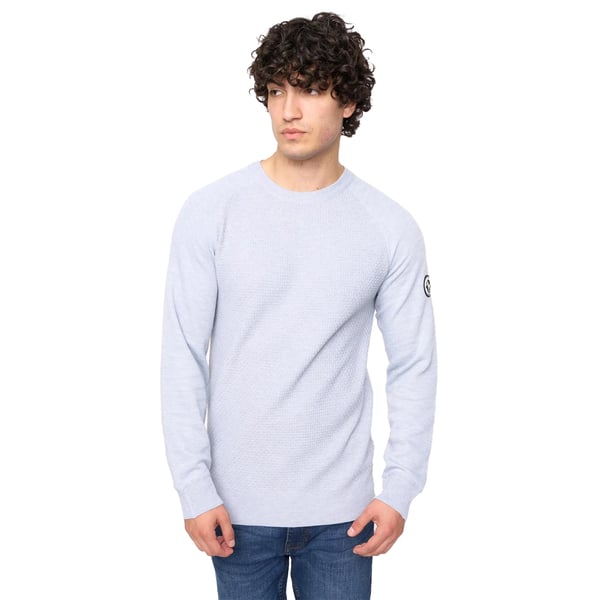 Bewley & Ritch Mens Crestfield Knitted Crew Neck Jumper