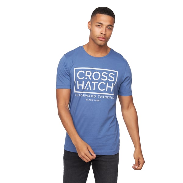 Crosshatch Mens Flomax Assorted Designs T-Shirt (Pack of 5)