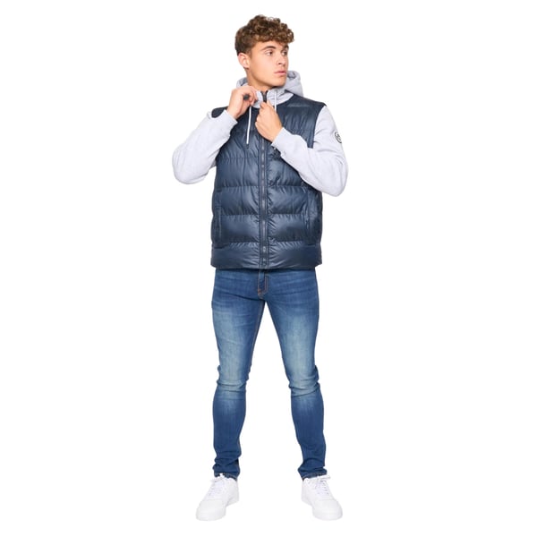 Bewley & Ritch Mens Brookers Jersey Puffer Jacket