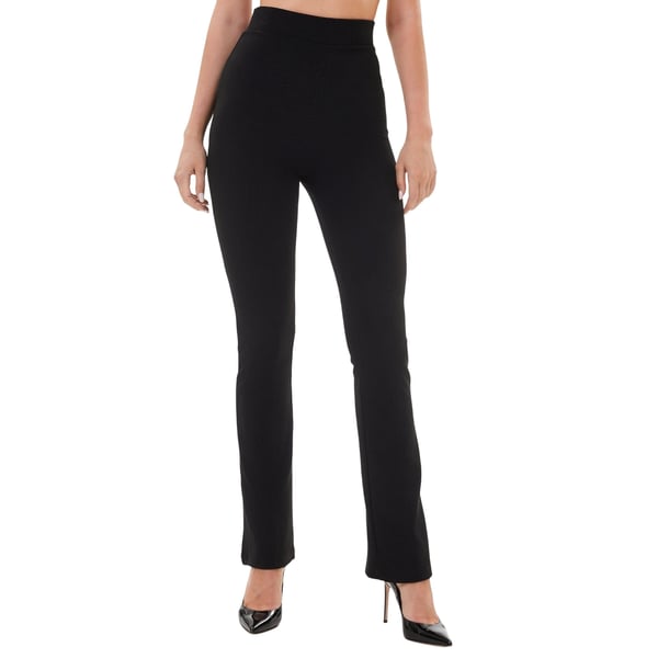 Lookus Womens/Ladies Aleyna Ribbed Flared Leggings