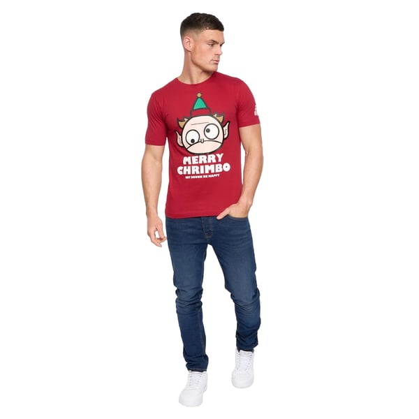 Xplicit Mens Drunk Elf Christmas T-Shirt