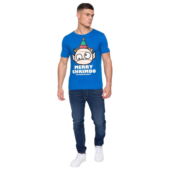 Xplicit Mens Drunk Elf Christmas T-Shirt
