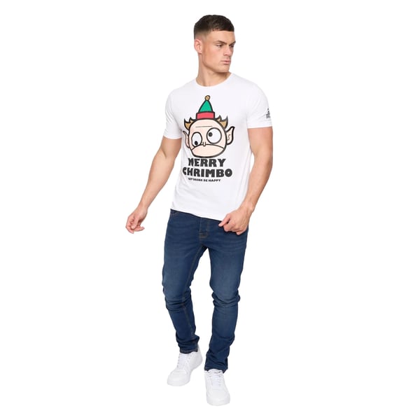 Xplicit Mens Drunk Elf Christmas T-Shirt