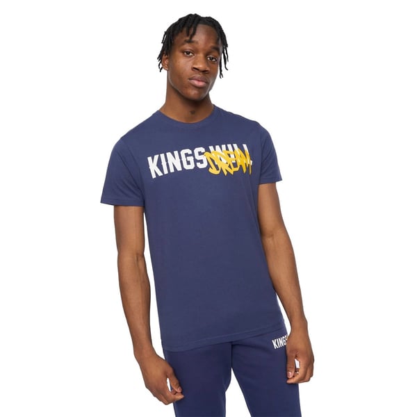 Kings Will Dream miesten Tagged Back Print T-paita