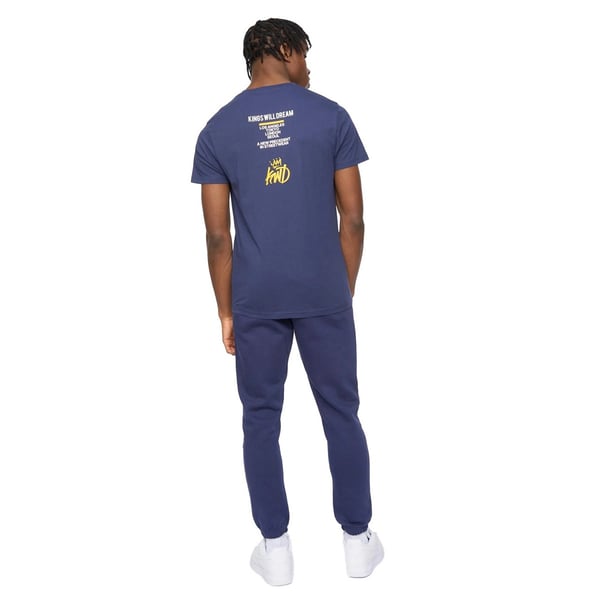 Kings Will Dream miesten Tagged Back Print T-paita