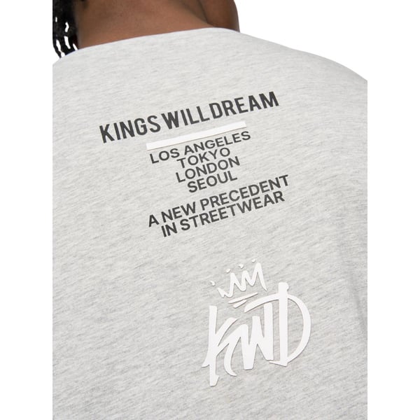 Kings Will Dream miesten Tagged Back Print T-paita