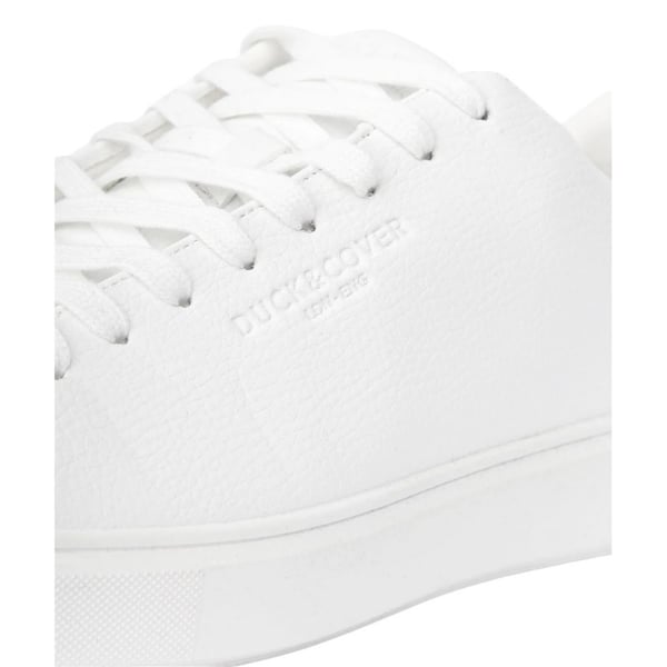 Duck and Cover Mens Kremes Leather-Look PU Trainers